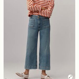 Anthropologie Light Blue Flare Jeans